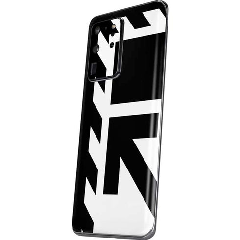 Black and White Geometric Shapes Galaxy S20 Ultra 5G Skin